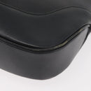 GUCCI Jackie Shoulder Bag Leather Black Silver 001 3346 Auth BAZ280-16