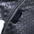 GUCCI Jackie Shoulder Bag Leather Black Silver 001 3346 Auth BAZ280-19