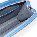LOUIS VUITTON Epi Trousse Crete Pouch Blue M48405 LV Auth BAZ282-17