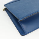 LOUIS VUITTON Epi Trousse Crete Pouch Blue M48405 LV Auth BAZ282-14
