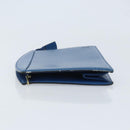 LOUIS VUITTON Epi Trousse Crete Pouch Blue M48405 LV Auth BAZ283-4