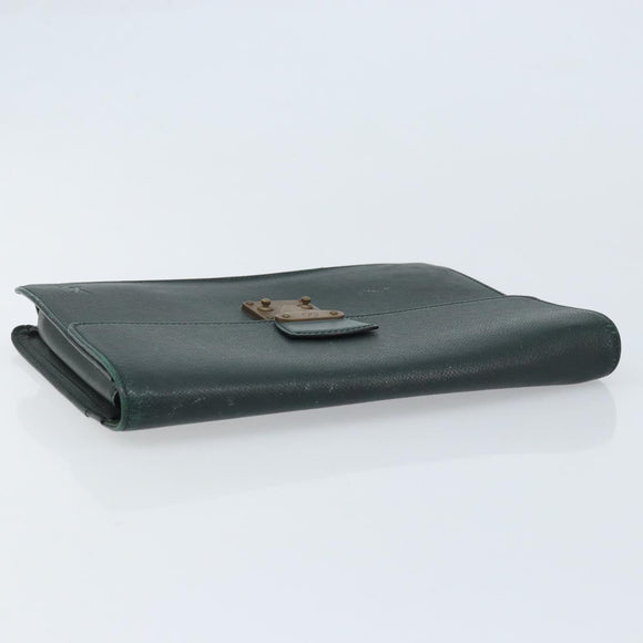 LOUIS VUITTON Taiga Pochette Kourad Clutch Bag Epicea M30194 LV Auth BAZ285