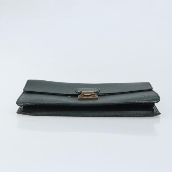 LOUIS VUITTON Taiga Pochette Kourad Clutch Bag Epicea M30194 LV Auth BAZ285