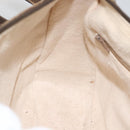 GUCCI GG Supreme Web Sherry Line Bag PVC Beige Gold 164 02 077 Auth BAZ289-21