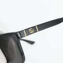 GUCCI Sunglasses plastic Black Auth BAZ297A-6