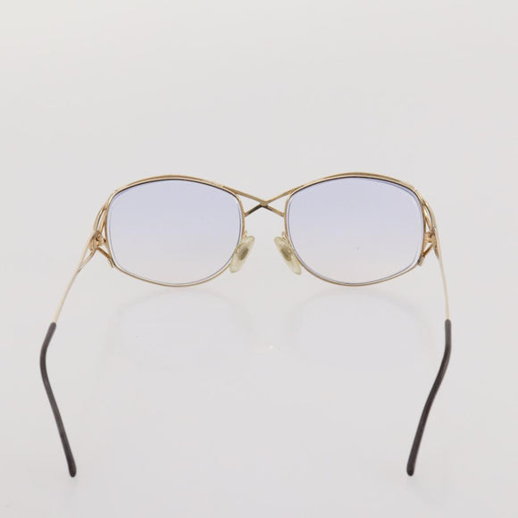Christian Dior gucci chloe Glasses Sunglasses metal 5 Set Brown Auth BAZ299