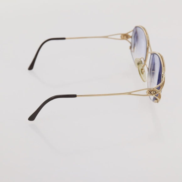 Christian Dior gucci chloe Glasses Sunglasses metal 5 Set Brown Auth BAZ299