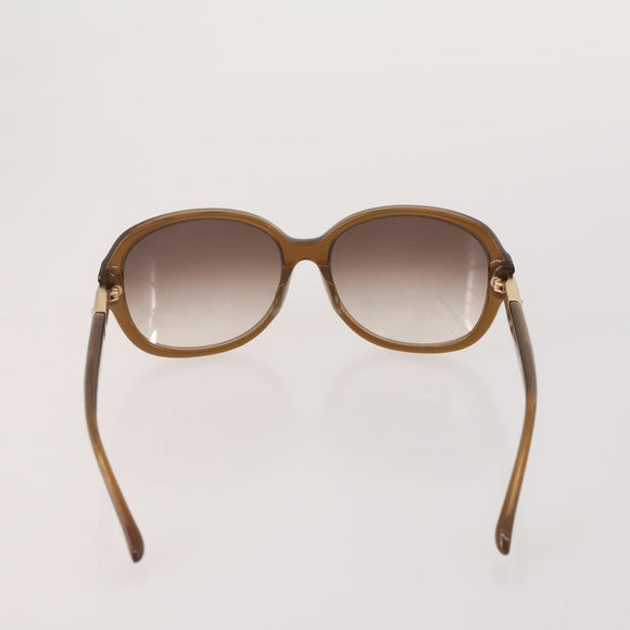 Christian Dior gucci chloe Glasses Sunglasses metal 5 Set Brown Auth BAZ299