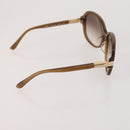Christian Dior gucci chloe Glasses Sunglasses metal 5 Set Brown Auth BAZ299-4