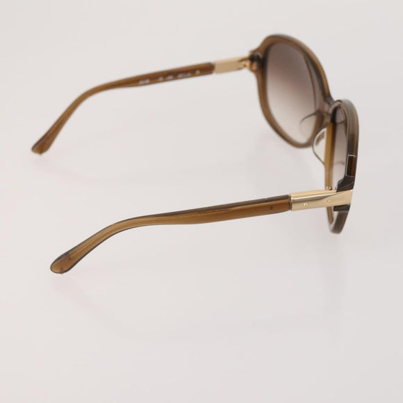 Christian Dior gucci chloe Glasses Sunglasses metal 5 Set Brown Auth BAZ299