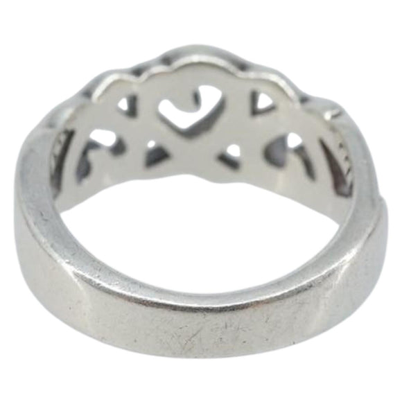 TIFFANY&Co. Ring Ag925 Silver Auth BAZ302