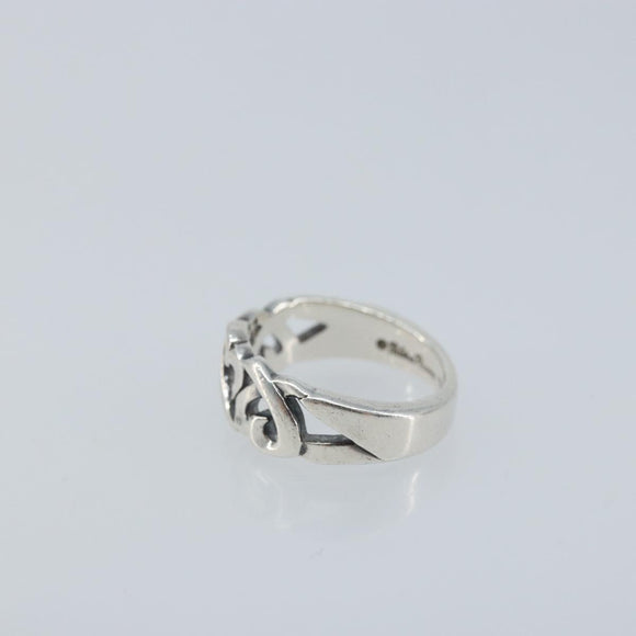 TIFFANY&Co. Ring Ag925 Silver Auth BAZ302