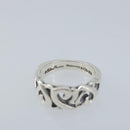 TIFFANY&Co. Ring Ag925 Silver Auth BAZ302-6