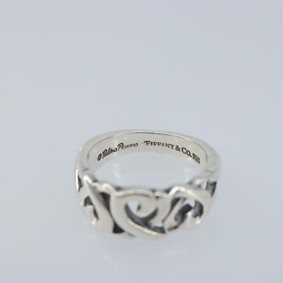 TIFFANY&Co. Ring Ag925 Silver Auth BAZ302