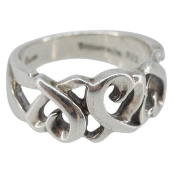 TIFFANY&Co. Ring Ag925 Silver Auth BAZ306