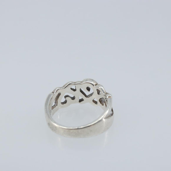 TIFFANY&Co. Ring Ag925 Silver Auth BAZ306