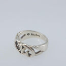 TIFFANY&Co. Ring Ag925 Silver Auth BAZ306-8