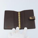 LOUIS VUITTON Damier Ebene Agenda PM Day Planner Cover R20700 LV Auth BAZ312-8