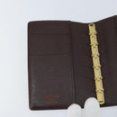 LOUIS VUITTON Damier Ebene Agenda PM Day Planner Cover R20700 LV Auth BAZ312-19