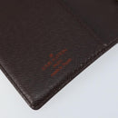 LOUIS VUITTON Damier Ebene Agenda PM Day Planner Cover R20700 LV Auth BAZ312-20