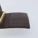 LOUIS VUITTON Damier Ebene Agenda PM Day Planner Cover R20700 LV Auth BAZ312-21