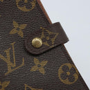 LOUIS VUITTON Monogram Agenda PM Day Planner Cover R20005 LV Auth BAZ314-17