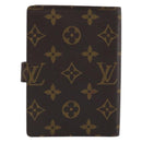 LOUIS VUITTON Monogram Agenda PM Day Planner Cover R20005 LV Auth BAZ314-2