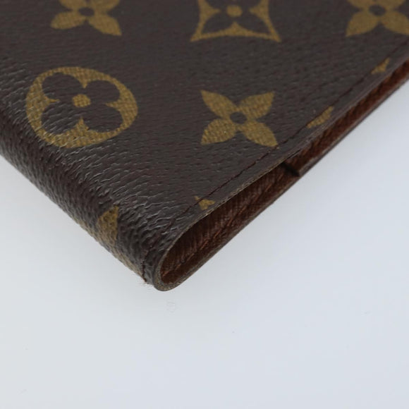 LOUIS VUITTON Monogram Agenda PM Day Planner Cover R20005 LV Auth BAZ314