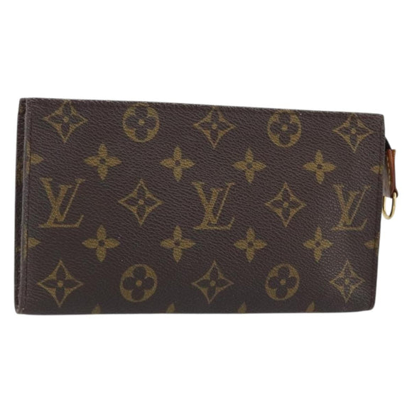LOUIS VUITTON Monogram Bucket GM Accessory Pouch LV Auth BAZ318
