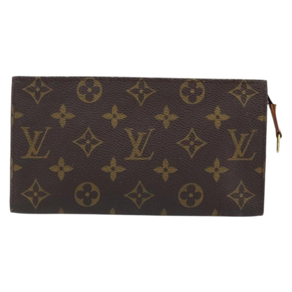 LOUIS VUITTON Monogram Bucket GM Accessory Pouch LV Auth BAZ318