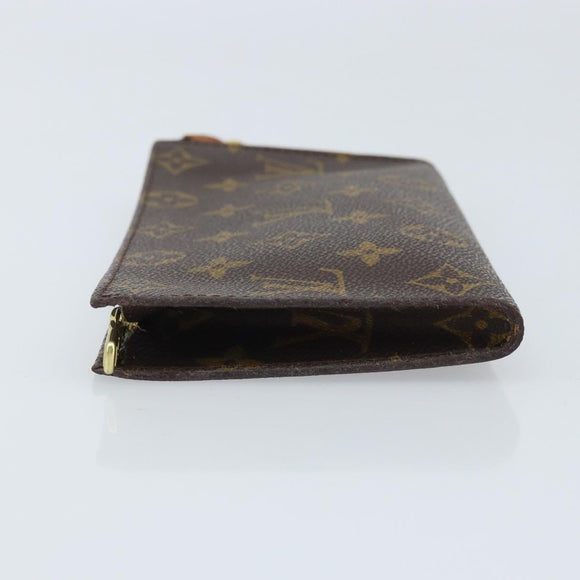 LOUIS VUITTON Monogram Bucket GM Accessory Pouch LV Auth BAZ318