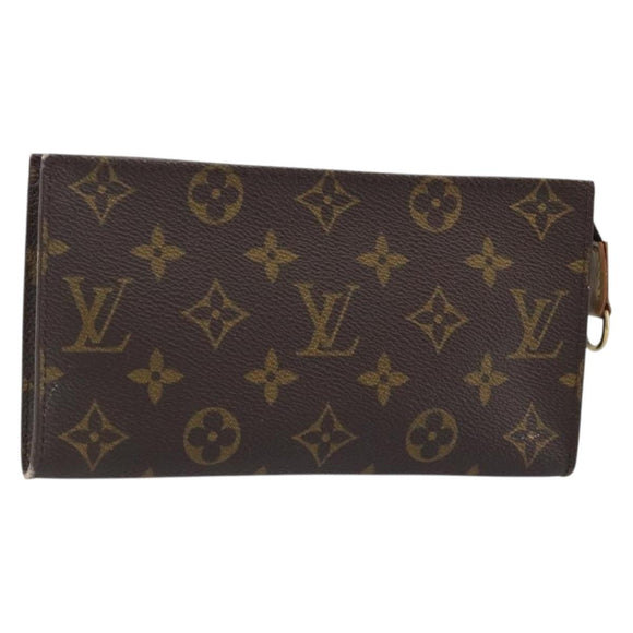 LOUIS VUITTON Monogram Bucket GM Accessory Pouch LV Auth BAZ319
