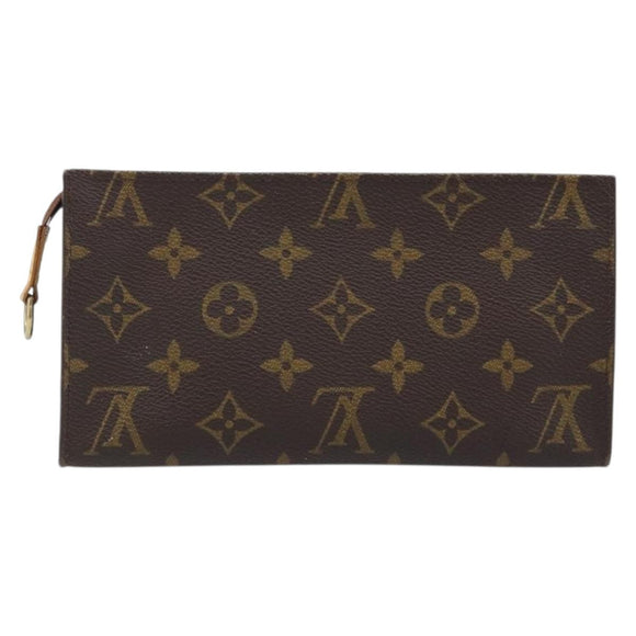 LOUIS VUITTON Monogram Bucket GM Accessory Pouch LV Auth BAZ319