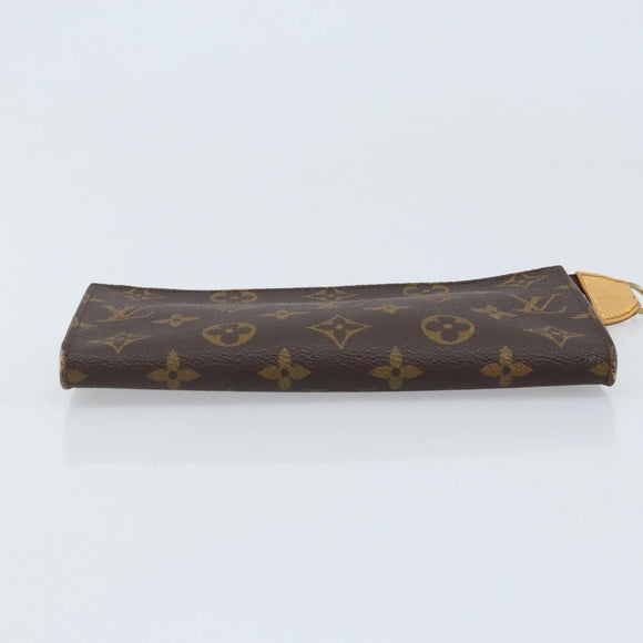 LOUIS VUITTON Monogram Bucket GM Accessory Pouch LV Auth BAZ319