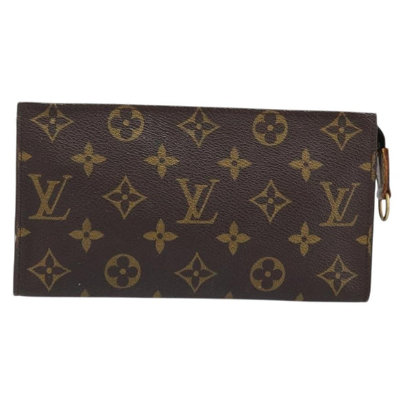 LOUIS VUITTON Monogram Bucket GM Accessory Pouch LV Auth BAZ320