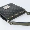 LOUIS VUITTON Damier Vernis Club Bag Green Petrol blue M92128 LV Auth BAZ406-6