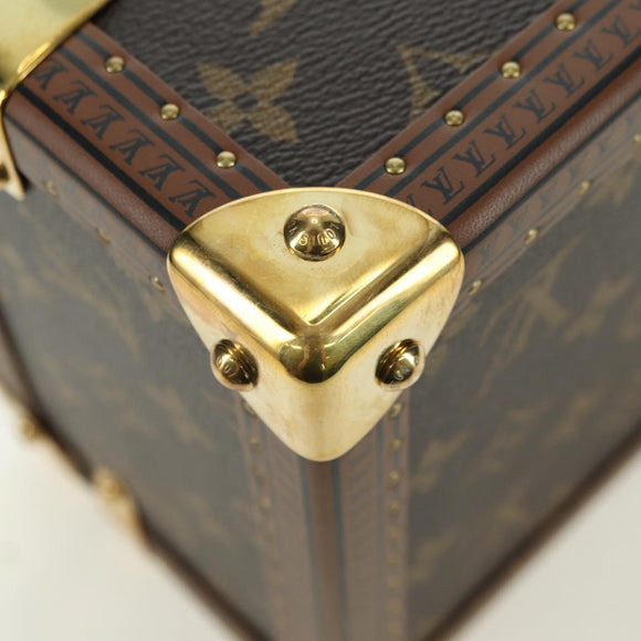 LOUIS VUITTON Monogram Pyramid Trunk M10052 LV Auth BAZ407SM