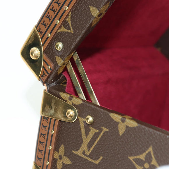 LOUIS VUITTON Monogram Pyramid Trunk M10052 LV Auth BAZ407SM