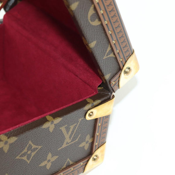 LOUIS VUITTON Monogram Pyramid Trunk M10052 LV Auth BAZ407SM