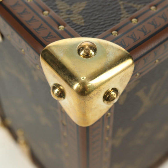 LOUIS VUITTON Monogram Pyramid Trunk M10052 LV Auth BAZ407SM