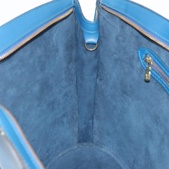 LOUIS VUITTON Epi Saint Jacques Shopping Shoulder Bag Blue M52275 LV Auth BAZ408