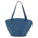LOUIS VUITTON Epi Saint Jacques Shopping Shoulder Bag Blue M52275 LV Auth BAZ408-13