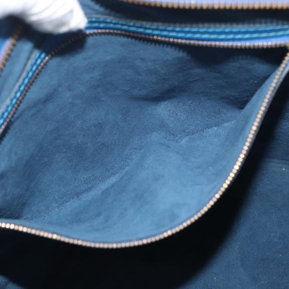 LOUIS VUITTON Epi Saint Jacques Shopping Shoulder Bag Blue M52275 LV Auth BAZ408