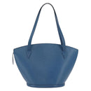 LOUIS VUITTON Epi Saint Jacques Shopping Shoulder Bag Blue M52275 LV Auth BAZ408-2
