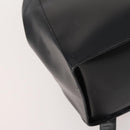 CELINE Backpack Leather Black Gold Auth BAZ409-17