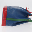 LOUIS VUITTON Epi Tricolor Noe Shoulder Bag Blue Red Green M44082 LV Auth BAZ411-3