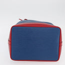 LOUIS VUITTON Epi Tricolor Noe Shoulder Bag Blue Red Green M44082 LV Auth BAZ411-5