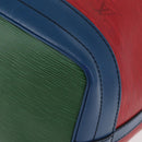 LOUIS VUITTON Epi Noe Shoulder Bag By color Red Blue M44084 LV Auth BAZ413A-14