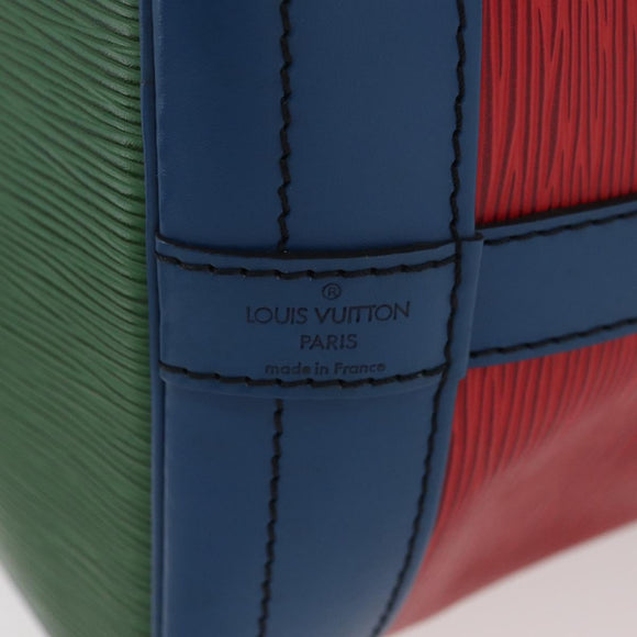 LOUIS VUITTON Epi Noe Shoulder Bag By color Red Blue M44084 LV Auth BAZ413A