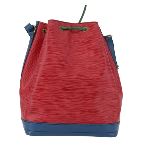 LOUIS VUITTON Epi Noe Shoulder Bag By color Red Blue M44084 LV Auth BAZ413A
